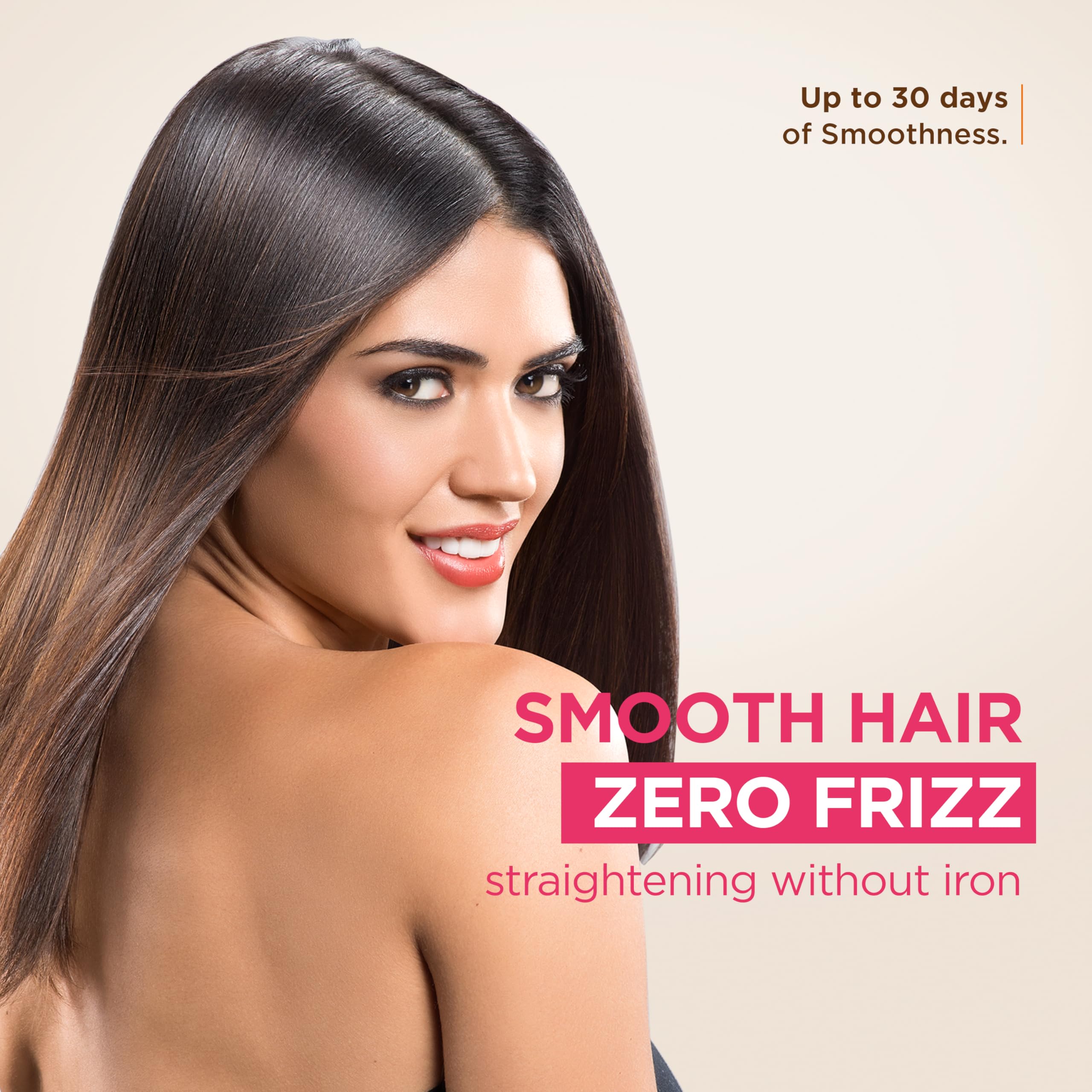KATIVA product being applied with heat showing activation for long-lasting smoothness
