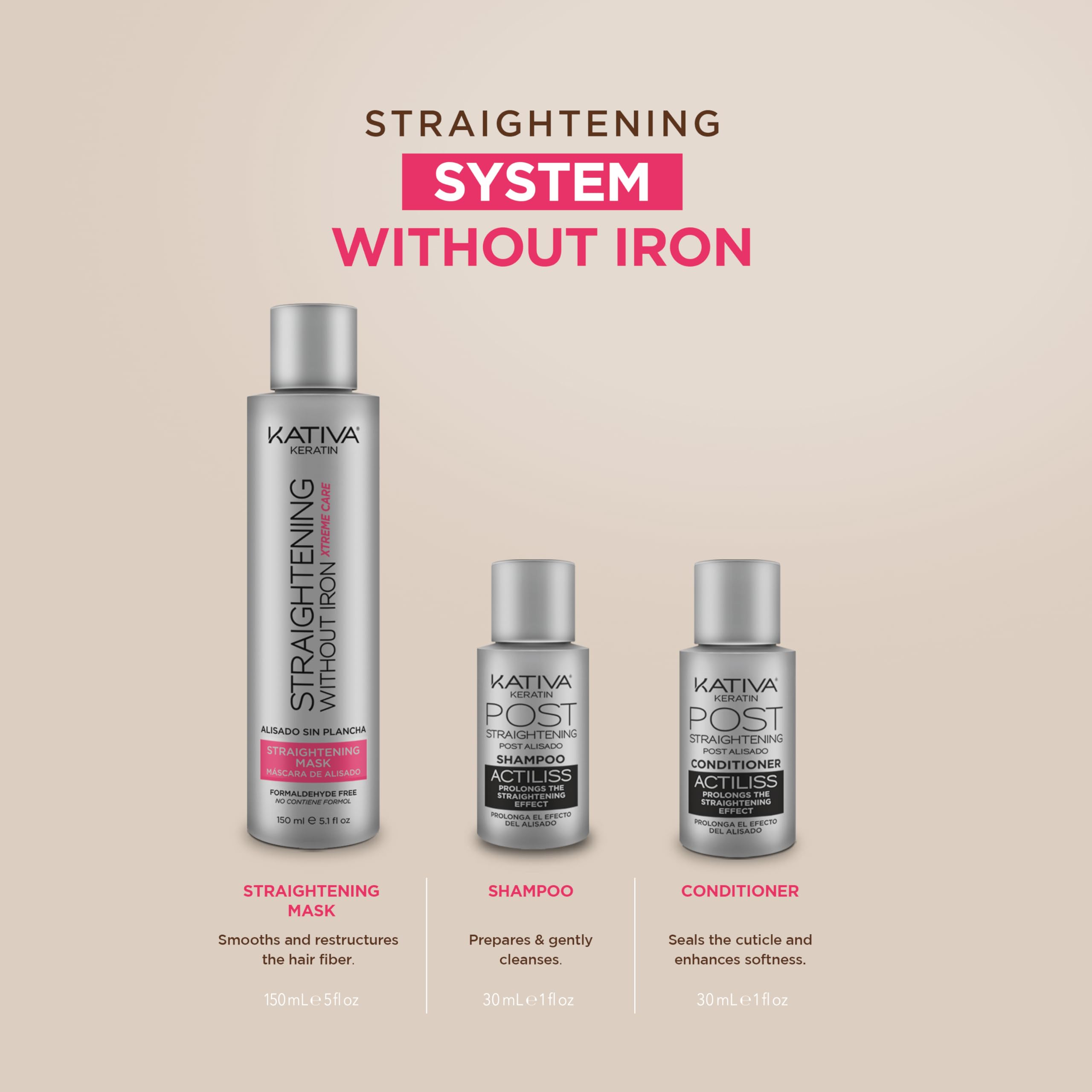 KATIVA mask tube close-up showing creamy texture for deep repair