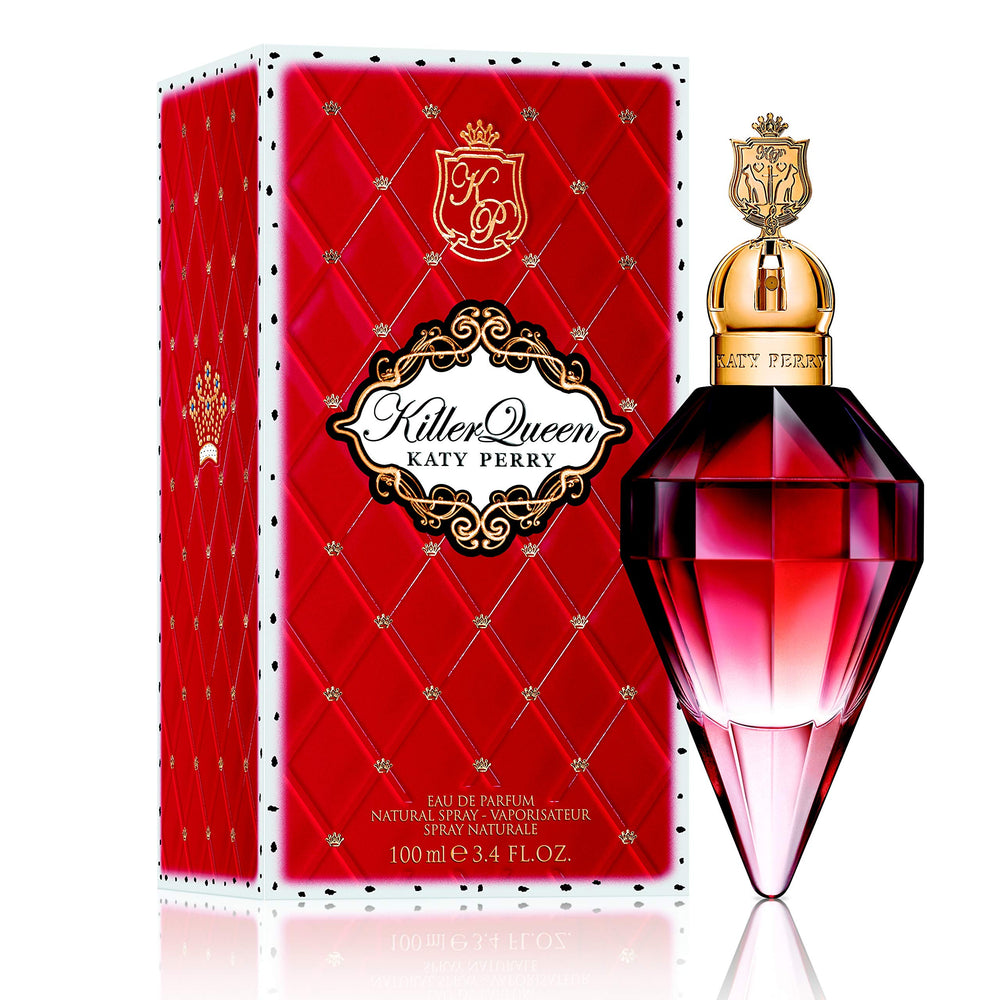 Katy Perry Killer Queen worn in evening outfit demonstrating lasting nighttime appeal