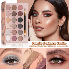 KAVCENT foundation, concealer palette and loose powder for seamless base