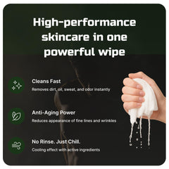 Kawala wipe texture close-up showing soft durable fibers for thorough cleanse