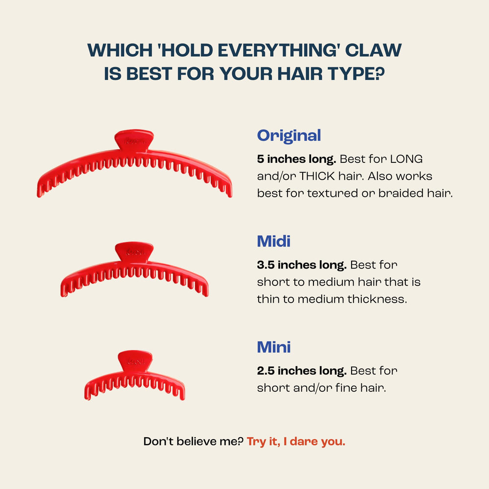 KAXI securing a half-up hairstyle for polished everyday wear