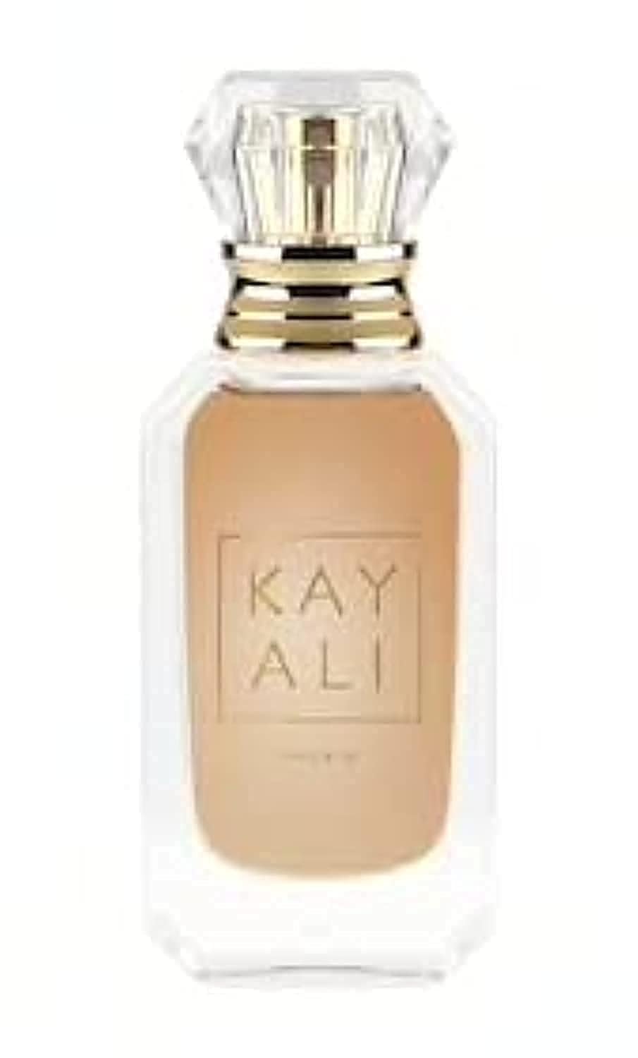 KAYALI front packaging showing travel spray, elegant and portable