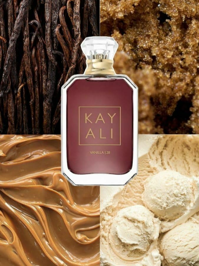 KAYALI Vanilla | 28 set styled on vanity showing gift appeal and cozy mood