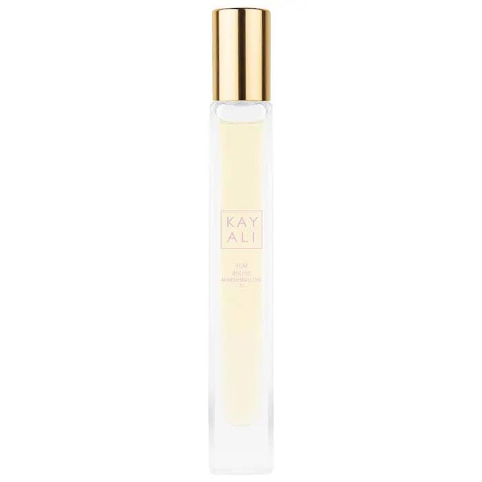 KAYALI travel spray front packaging showing bottle and label for easy identification and gifting