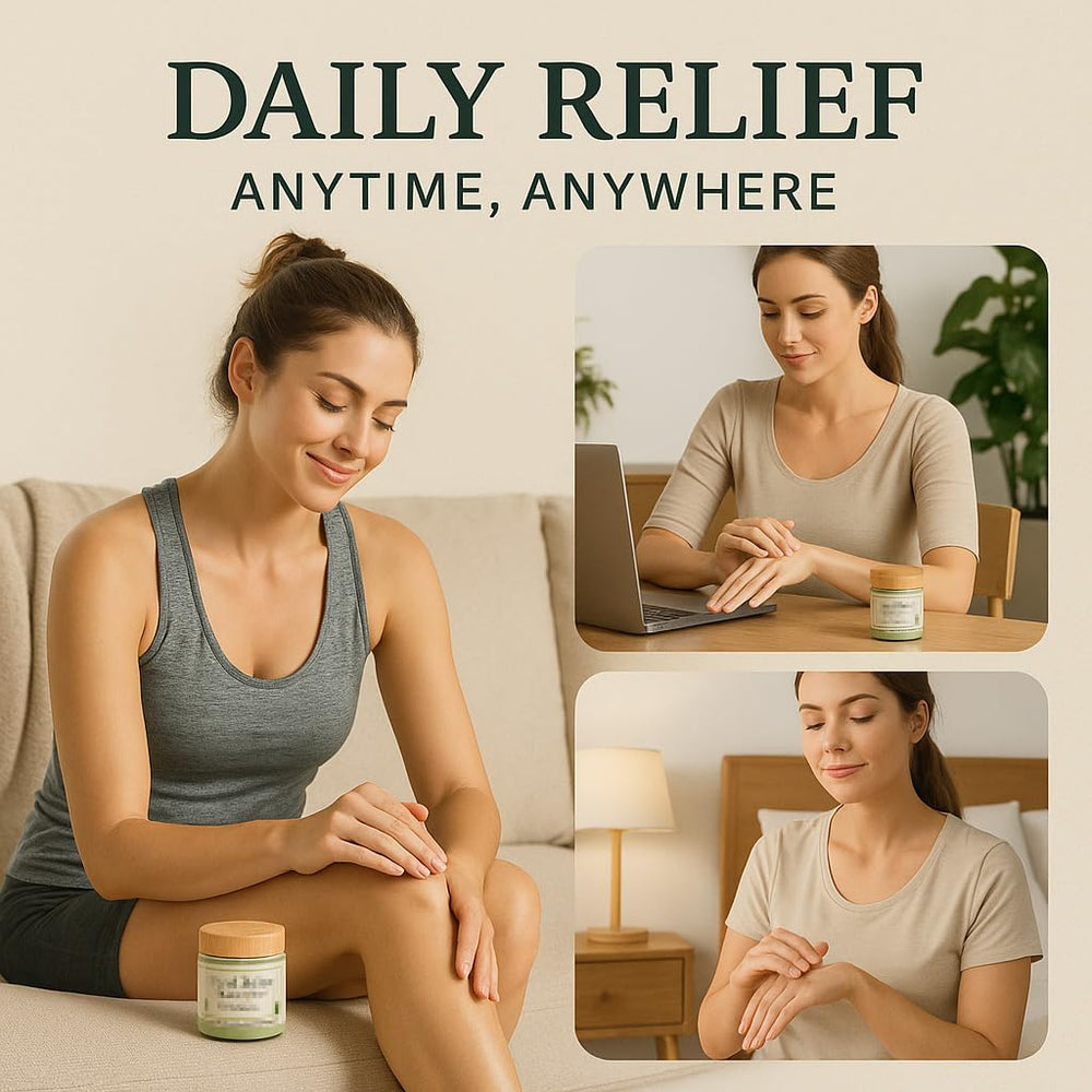 KBSBUBB TotalRelief ingredients display with MSM and arnica for nourishment