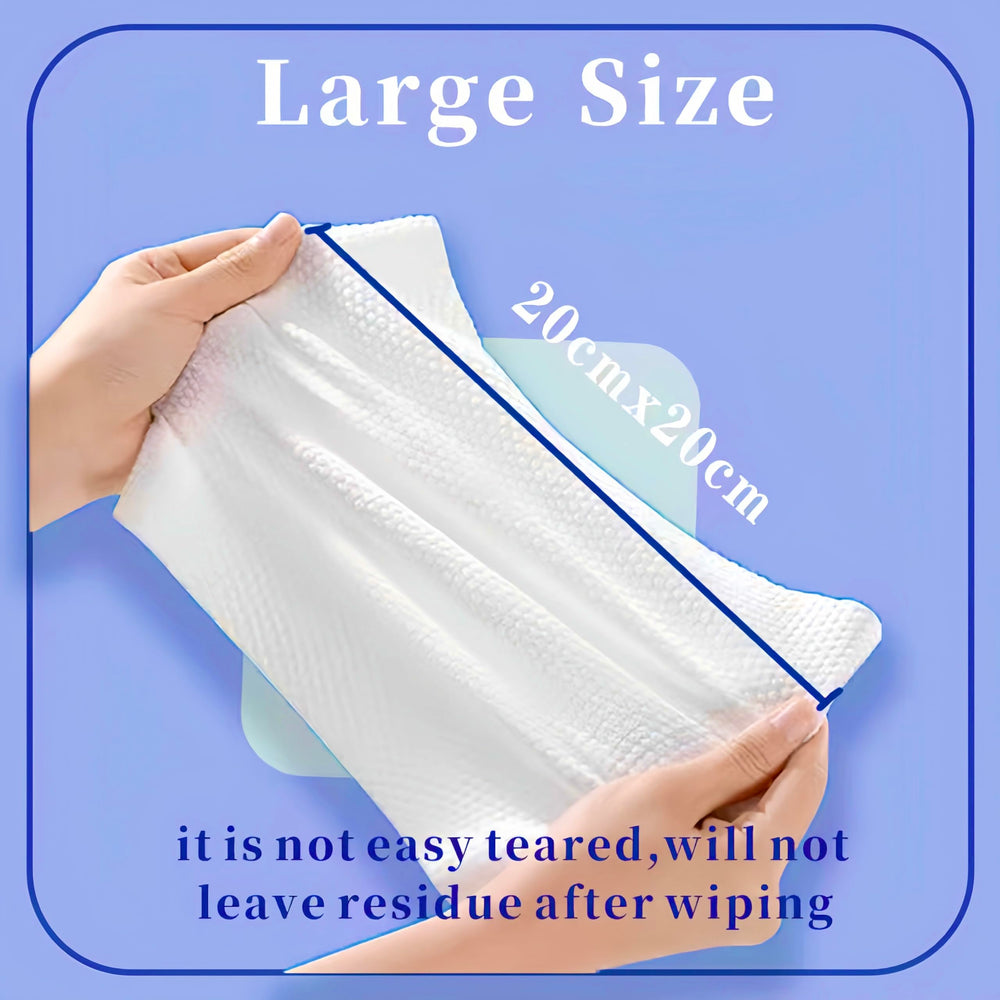 KeeiZoes being used on baby face showing soft cotton gentle-on-skin benefit