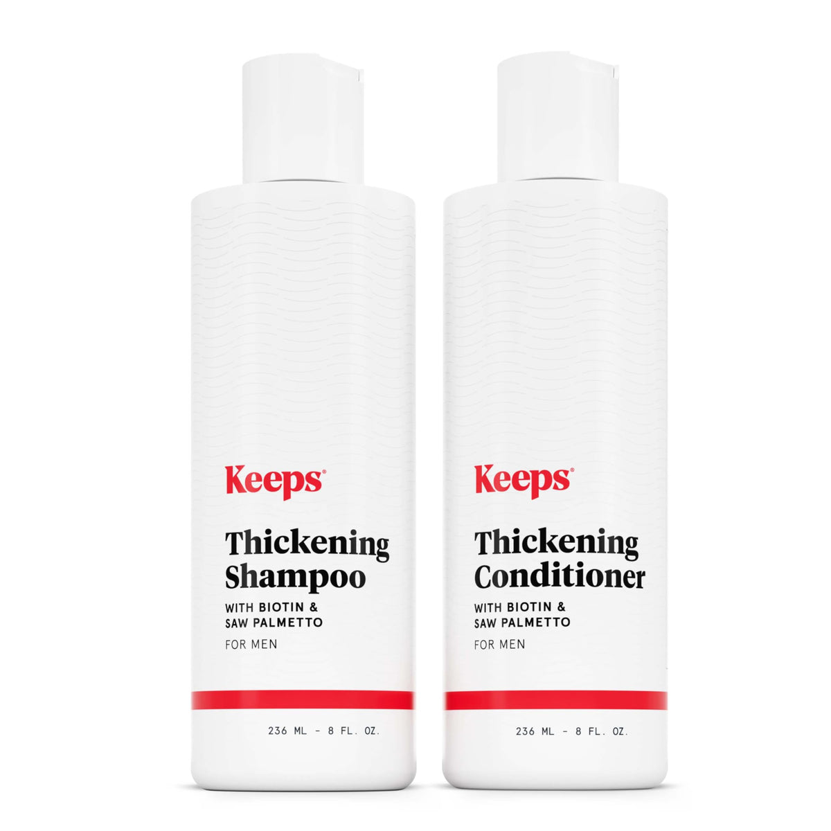 Keeps front packaging showing duo and benefits