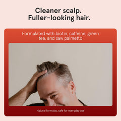 Keeps shampoo lather texture showing cleansing foam benefit