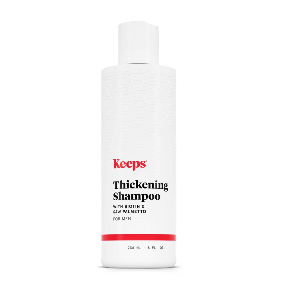 Keeps bottle front packaging showing 8 oz and benefits