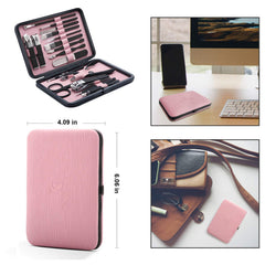Keiby Citom open case with 18 stainless-steel tools neatly organized