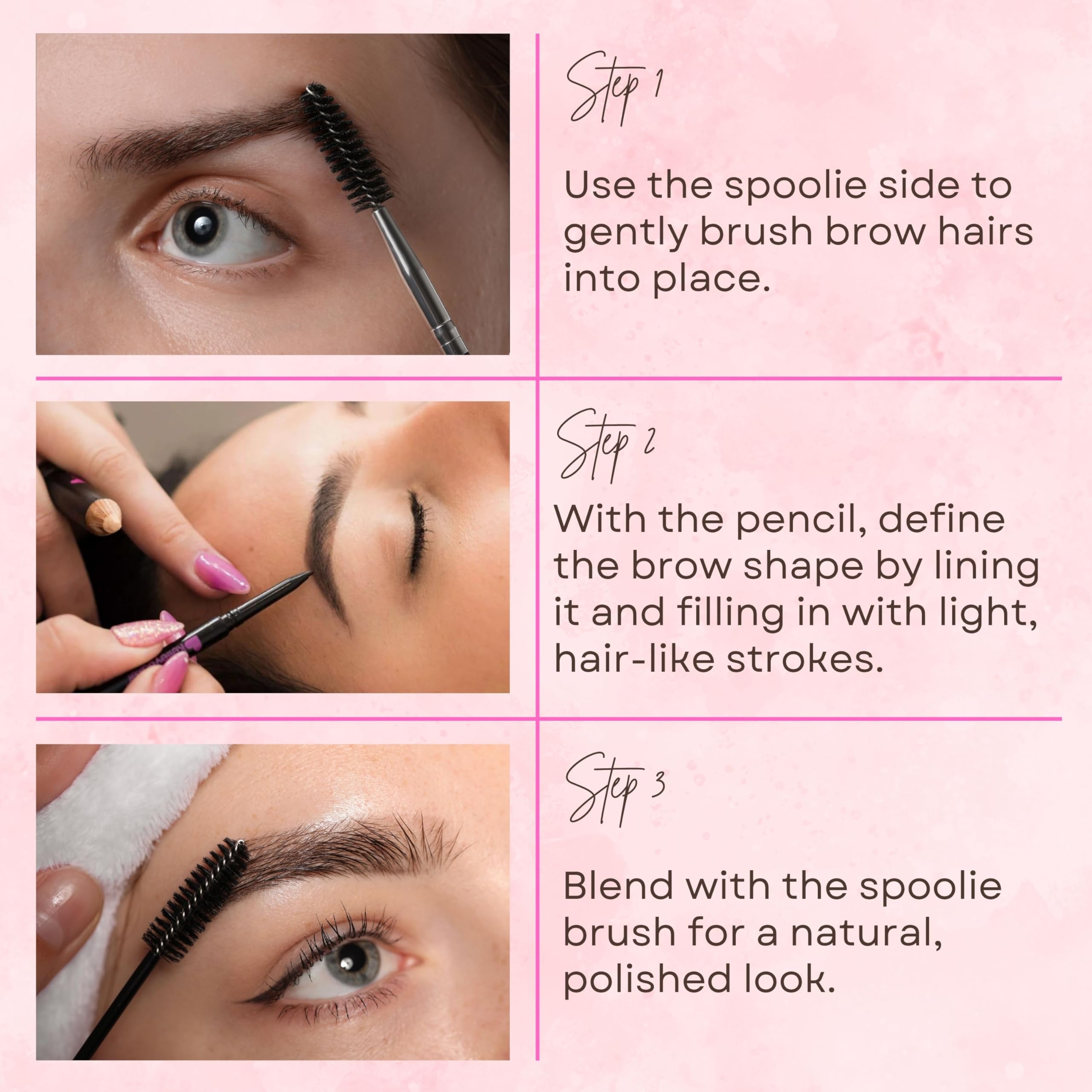 Kelley Baker brown swatches on skin demonstrating buildable color and tone benefit