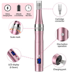 Kelmixa close-up of 0.25mm needle head for controlled stimulation