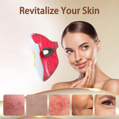 Kelyoo mask worn by model in home setting demonstrating comfortable fit