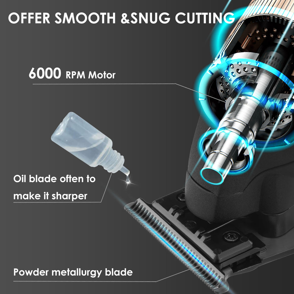 KEMEI 2293 held in hand to show scale and portable convenience for travel