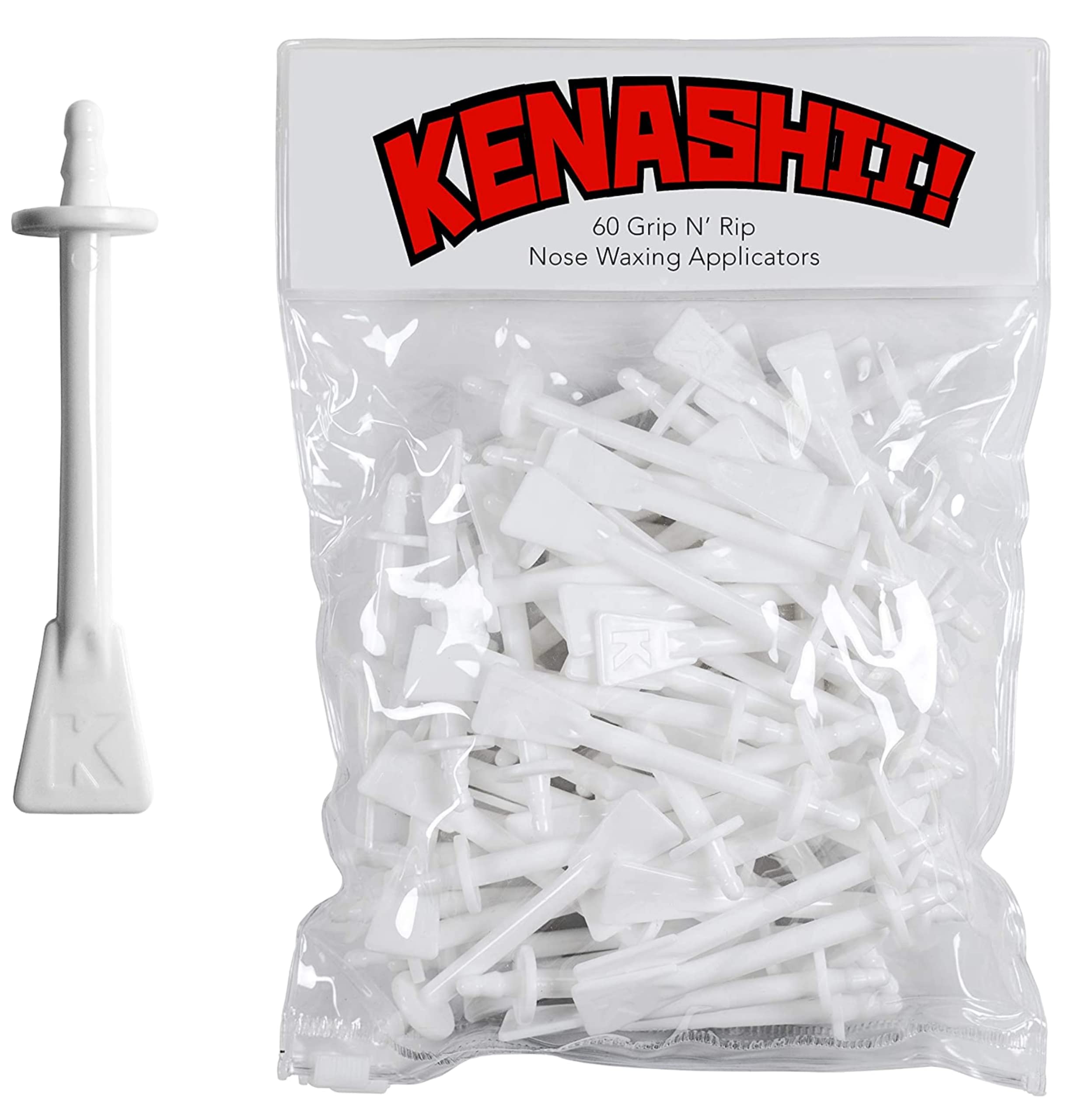 KENASHII front pack showing 60 applicators and clear purpose