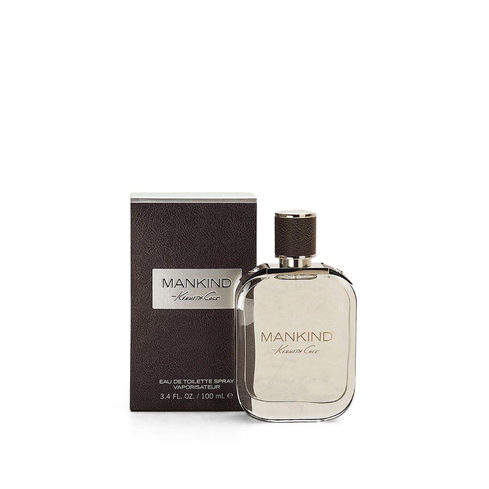Kenneth Cole Mankind front bottle shot showing sleek design and bold aroma benefit