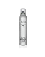 Kenra anti-humidity spray front packaging shows product benefit and finish