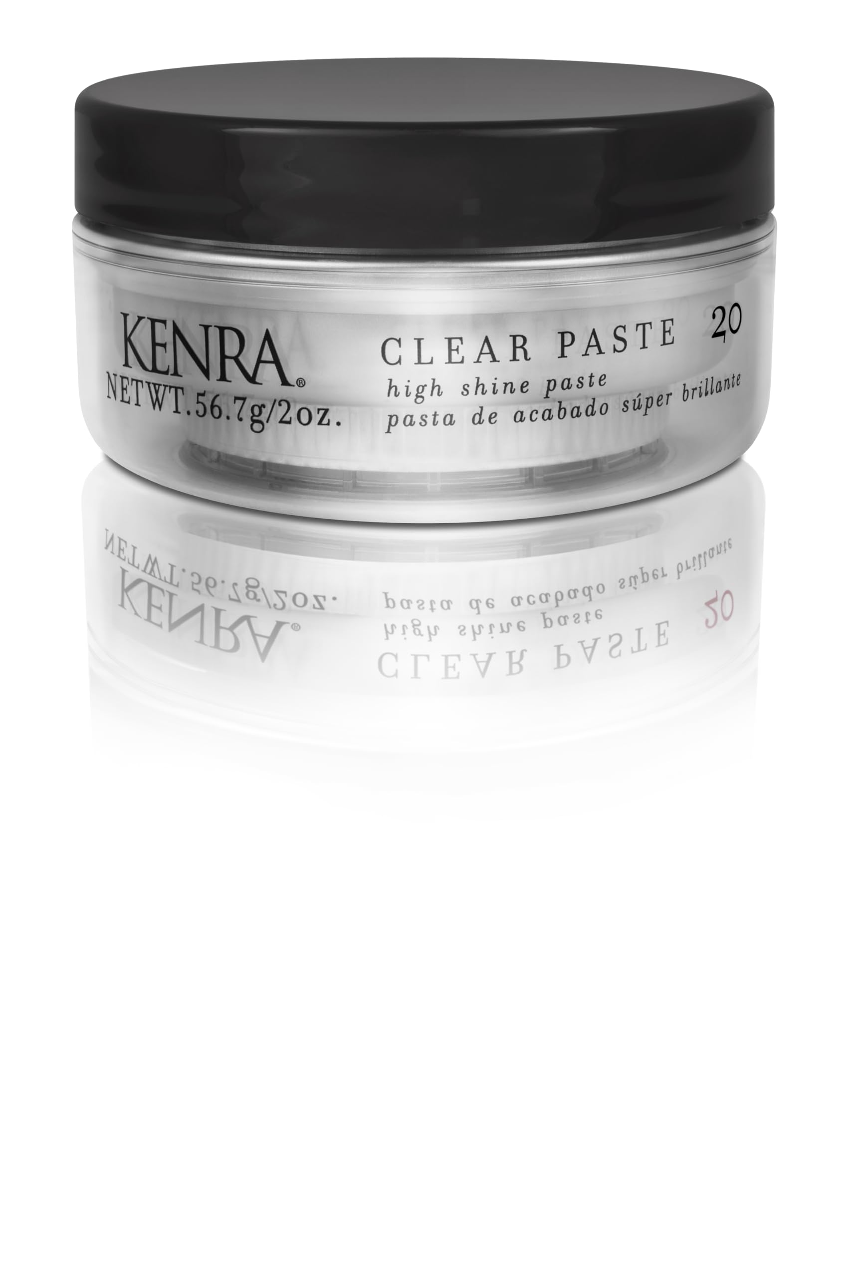 Kenra Clear Paste jar front view showing clean packaging and product name for easy identification