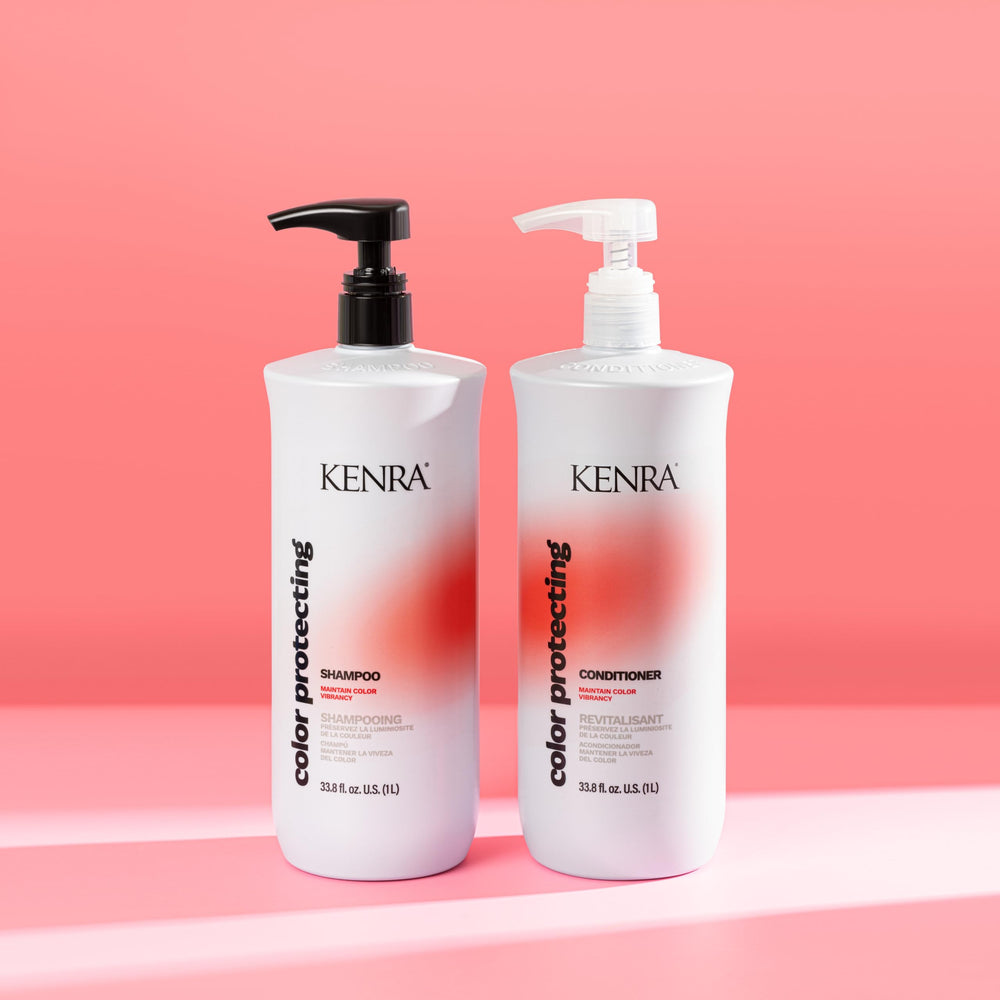 Kenra in-shower use rinsing color-treated hair for daily color maintenance