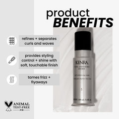 Kenra open jar texture close-up revealing creamy formula for smooth application