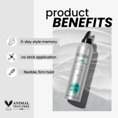 Kenra shaving-like crème texture close-up for smooth, even application