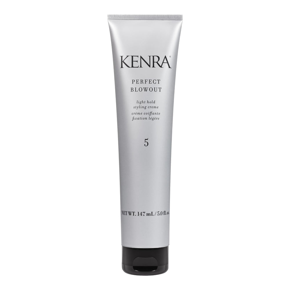 Kenra front packaging showing 5 fl oz and brand identity for shelf appeal