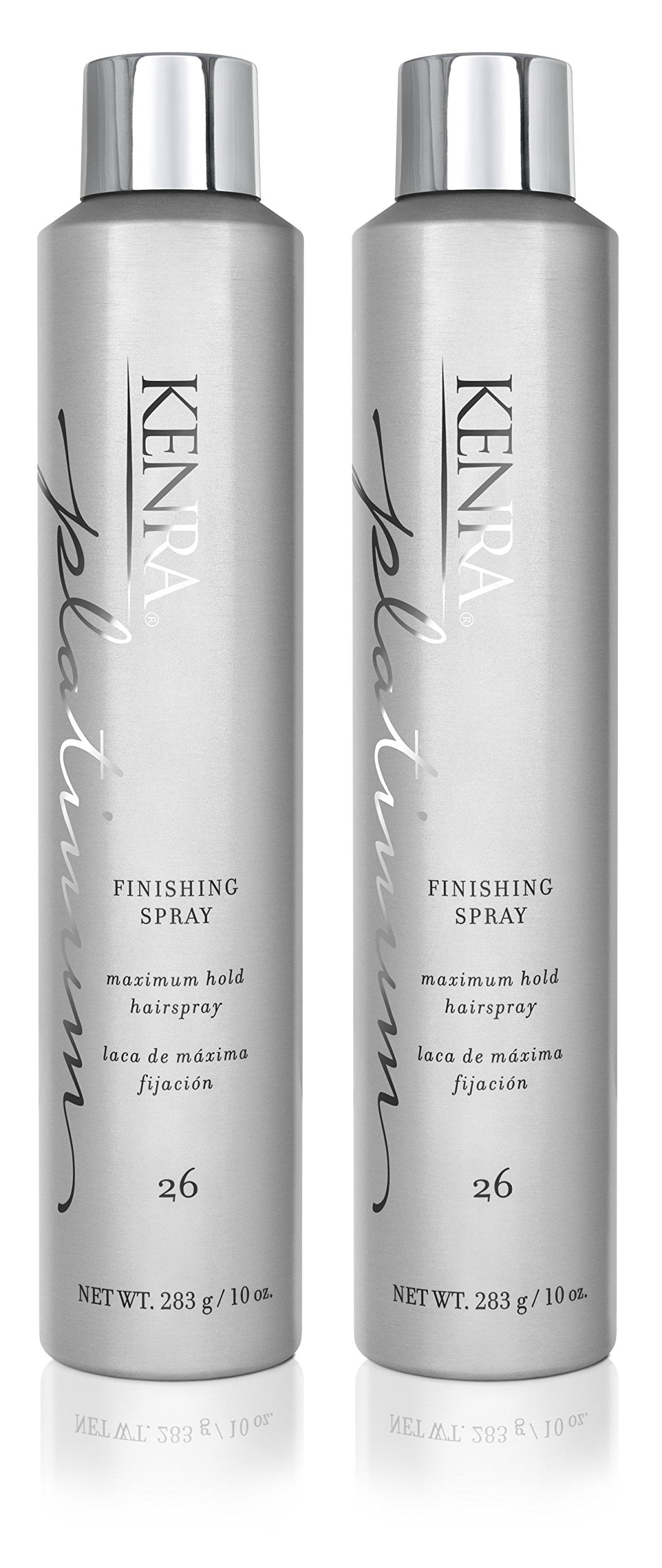Kenra bottle front packaging showing brand and strong hold benefits