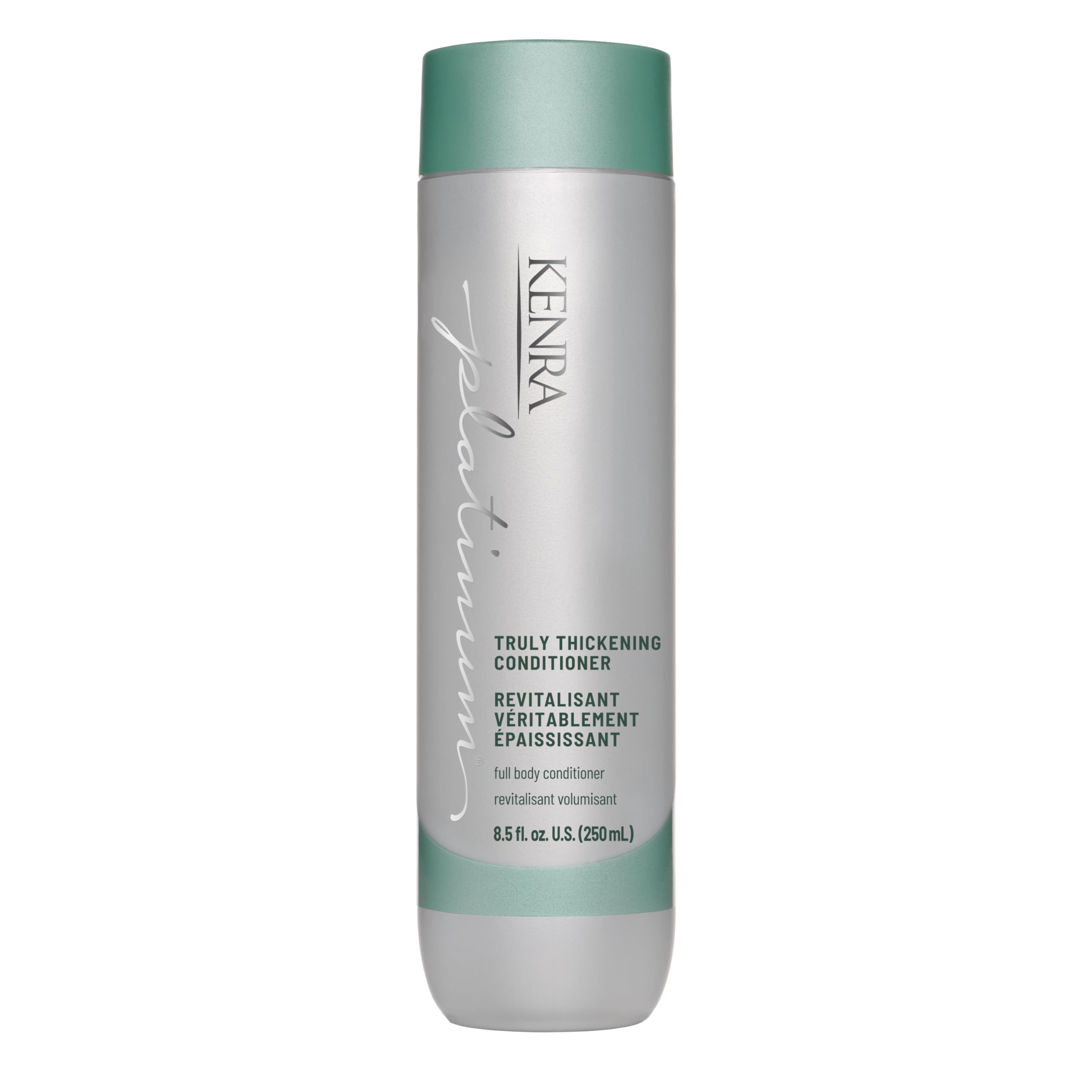 Kenra front packaging showing product and 8.5oz size for easy identification and purchase