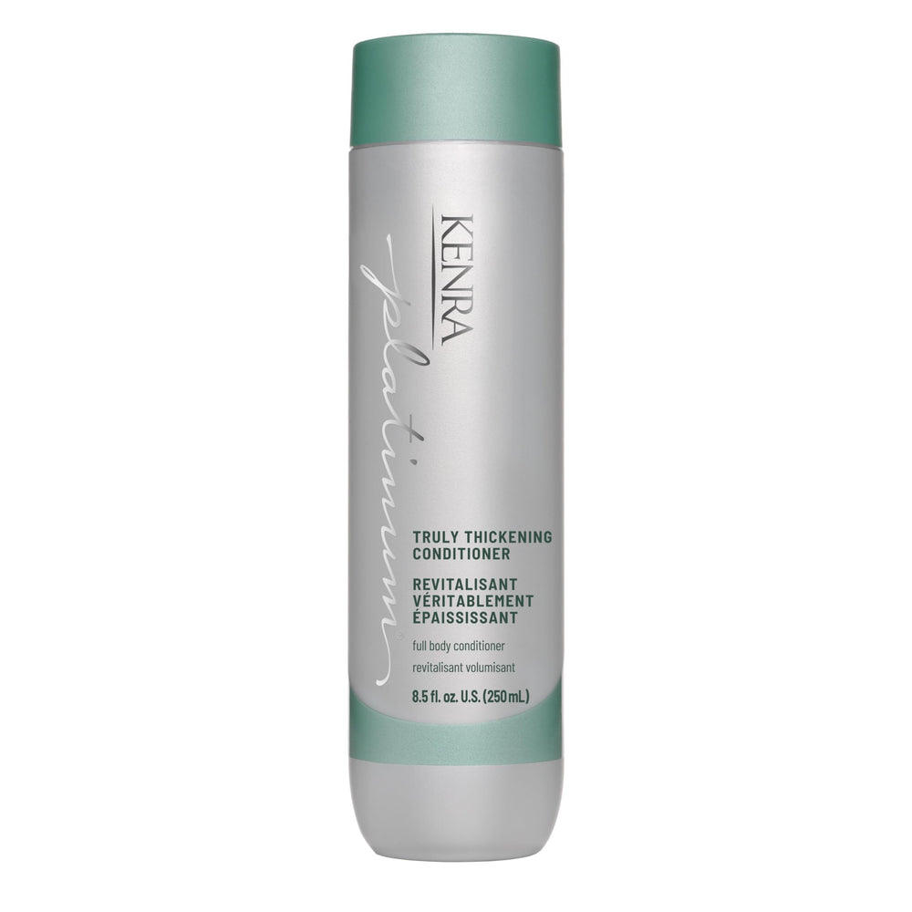 Kenra front packaging showing product and 8.5oz size for easy identification and purchase