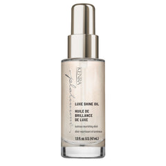 Kenra bottle front label showing product and glossy finish benefit