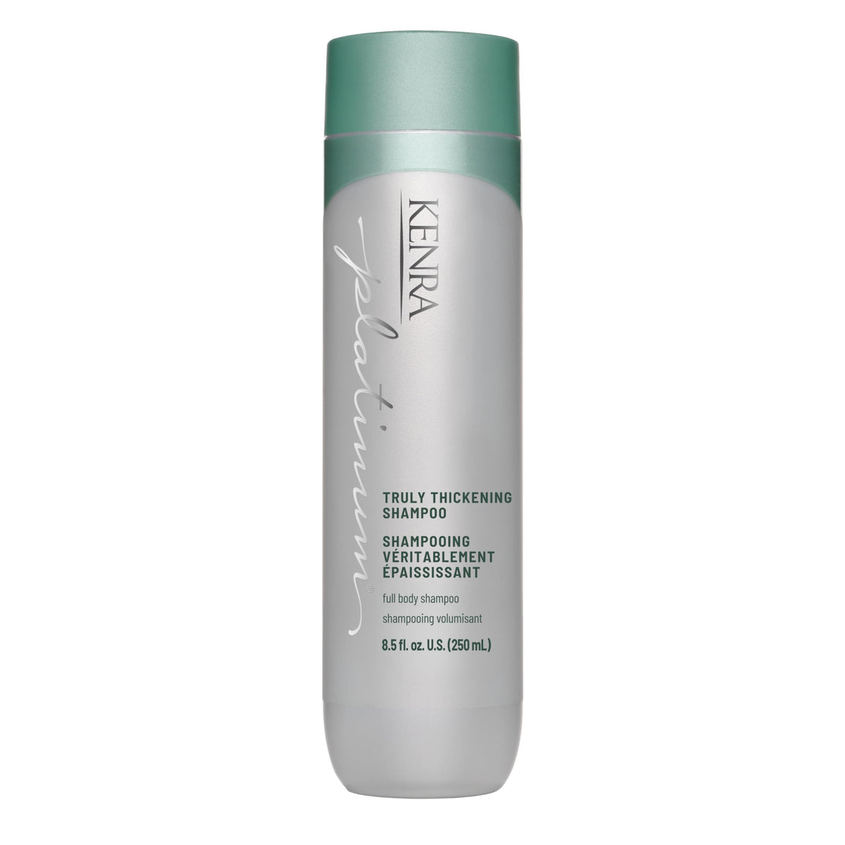 Kenra bottle front view showing brand and instant fullness benefit