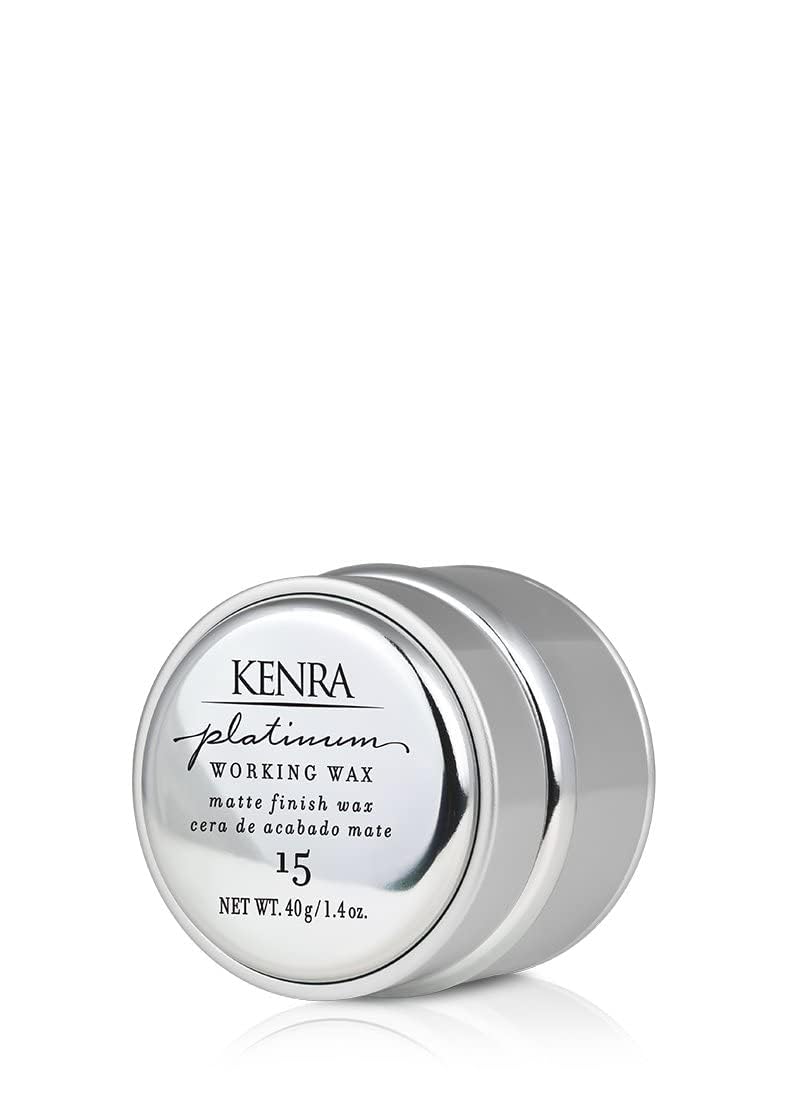 Kenra front packaging showing product identity and matte styling benefits