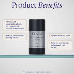 Kenra close-up of wax texture demonstrating smooth application benefit