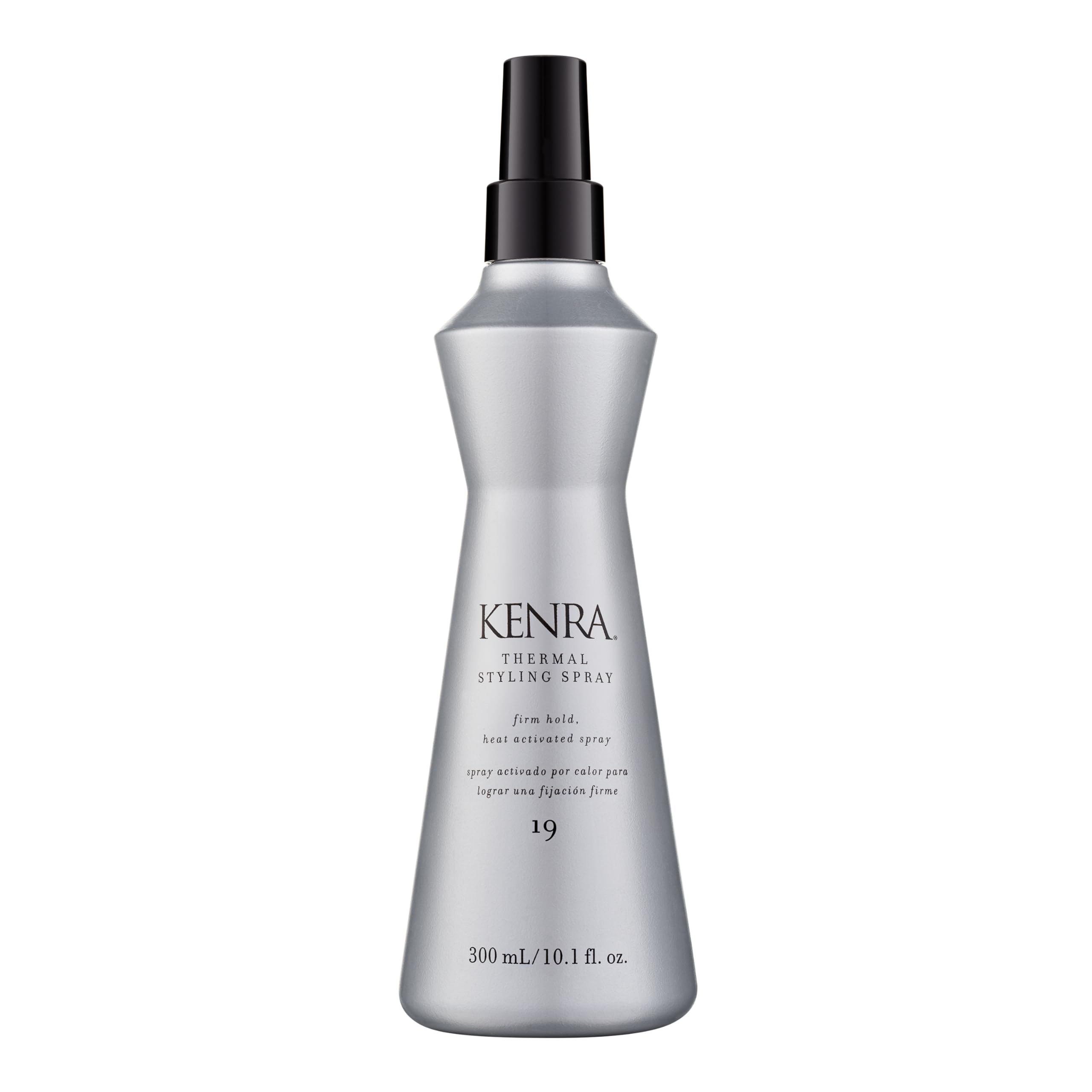 Kenra spray front label showing product name and benefits
