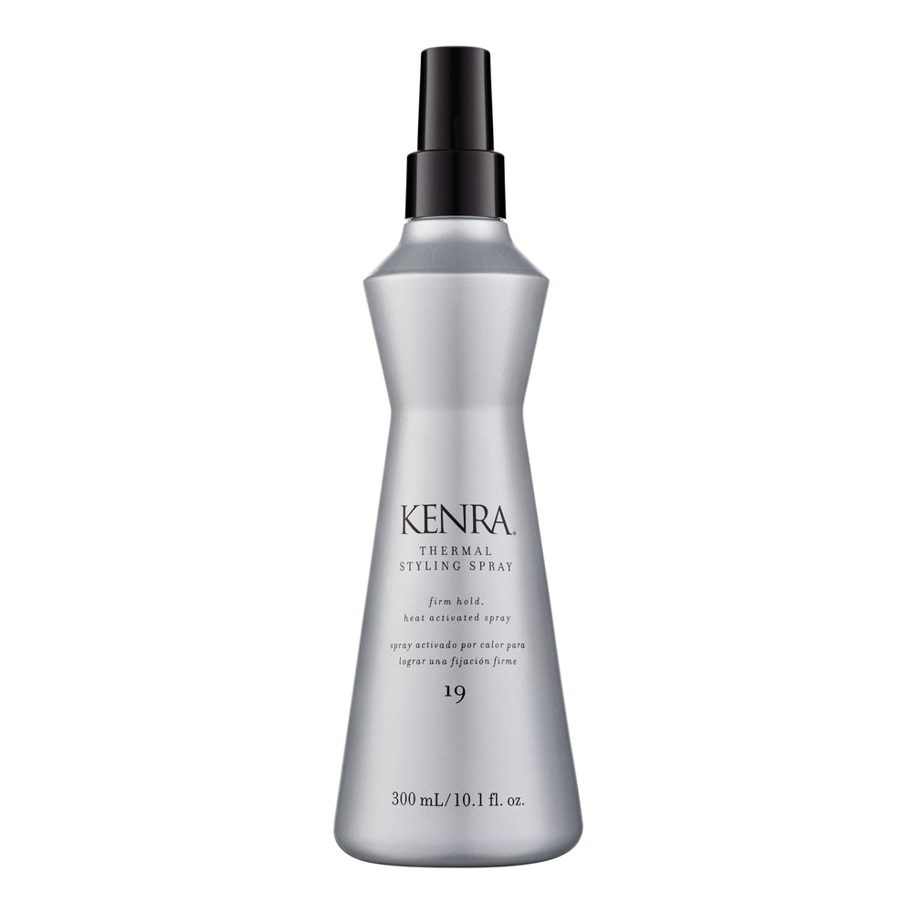 Kenra spray front label showing product name and benefits
