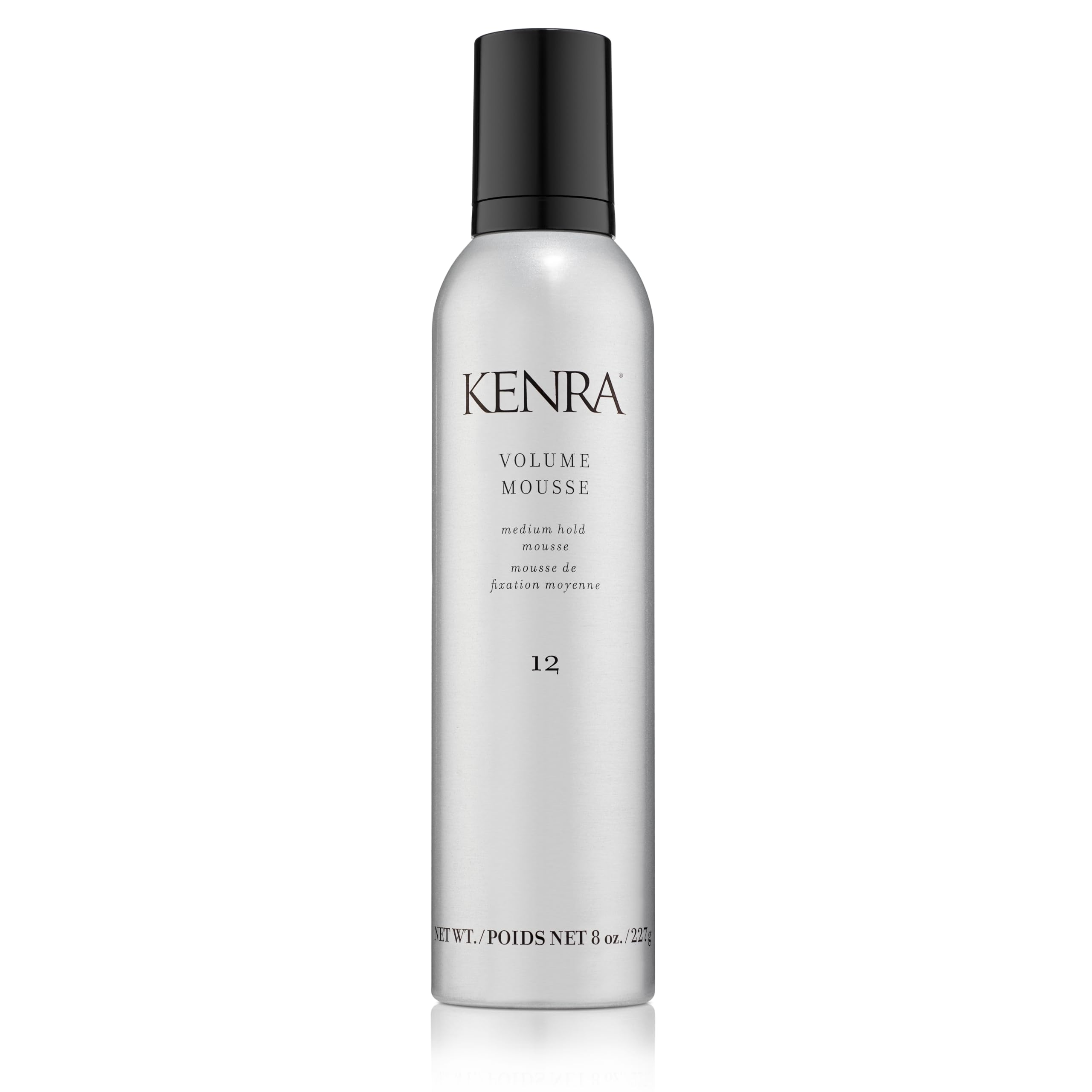 Kenra Volume Mousse 12 front packaging showing product and benefit of volume