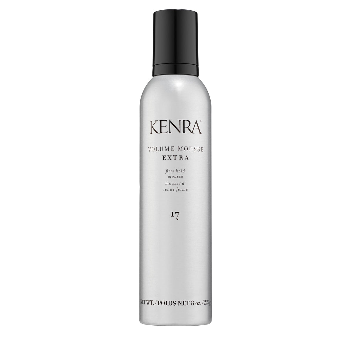Kenra front can show product branding and ready-to-use styling benefits