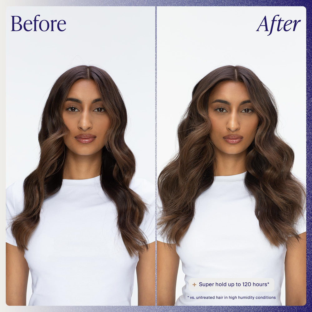 Kenra fine mist closeup illustrating fast-drying texture and even coverage