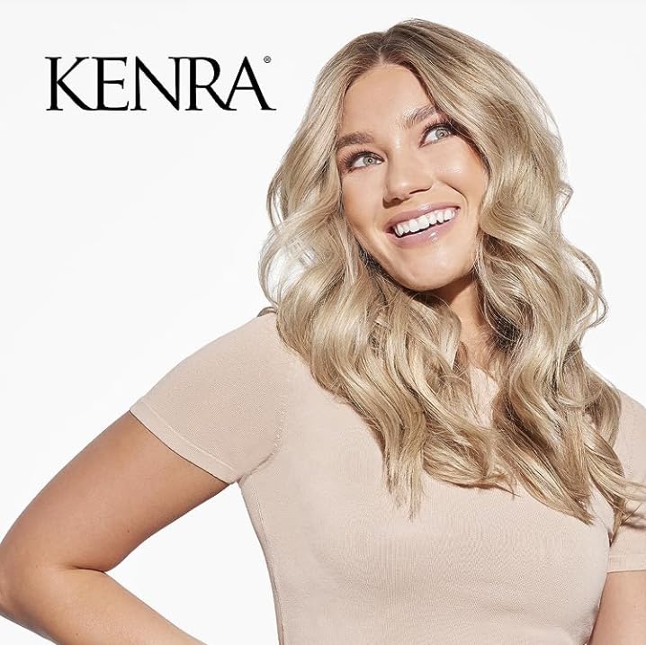 Bathroom countertop scene with Kenra Volumizing Spray Clay 15 used during styling routine