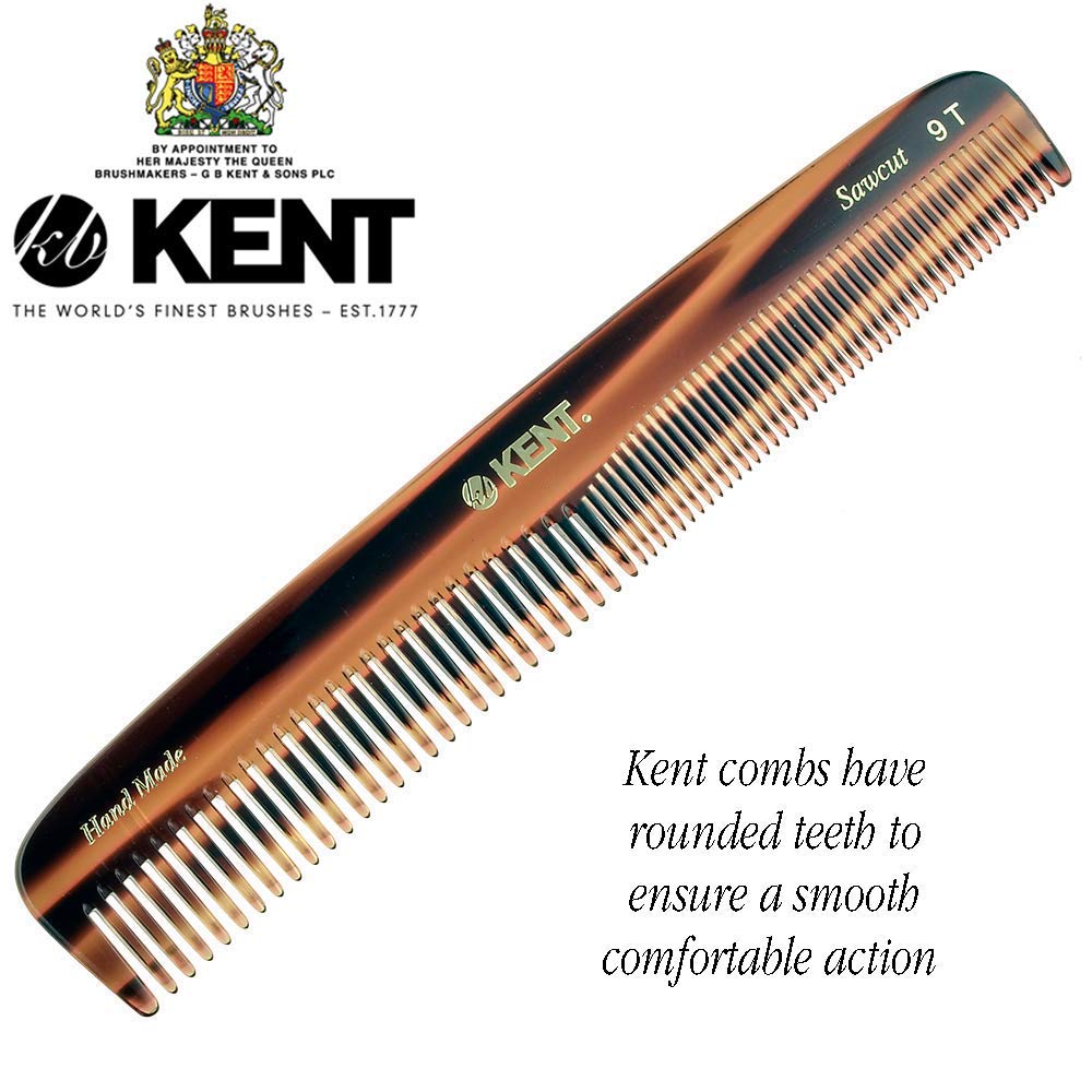 KENT comb on dressing table staged with grooming items for lifestyle use