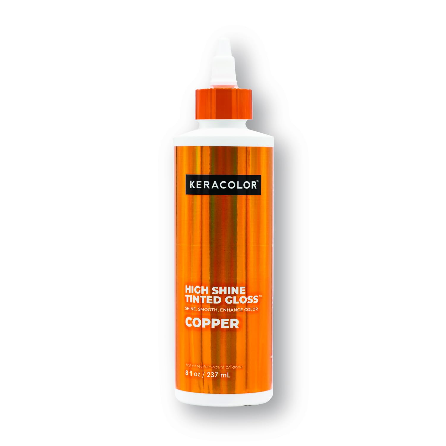keracolor copper gloss texture close-up demonstrating creamy, spreadable formula