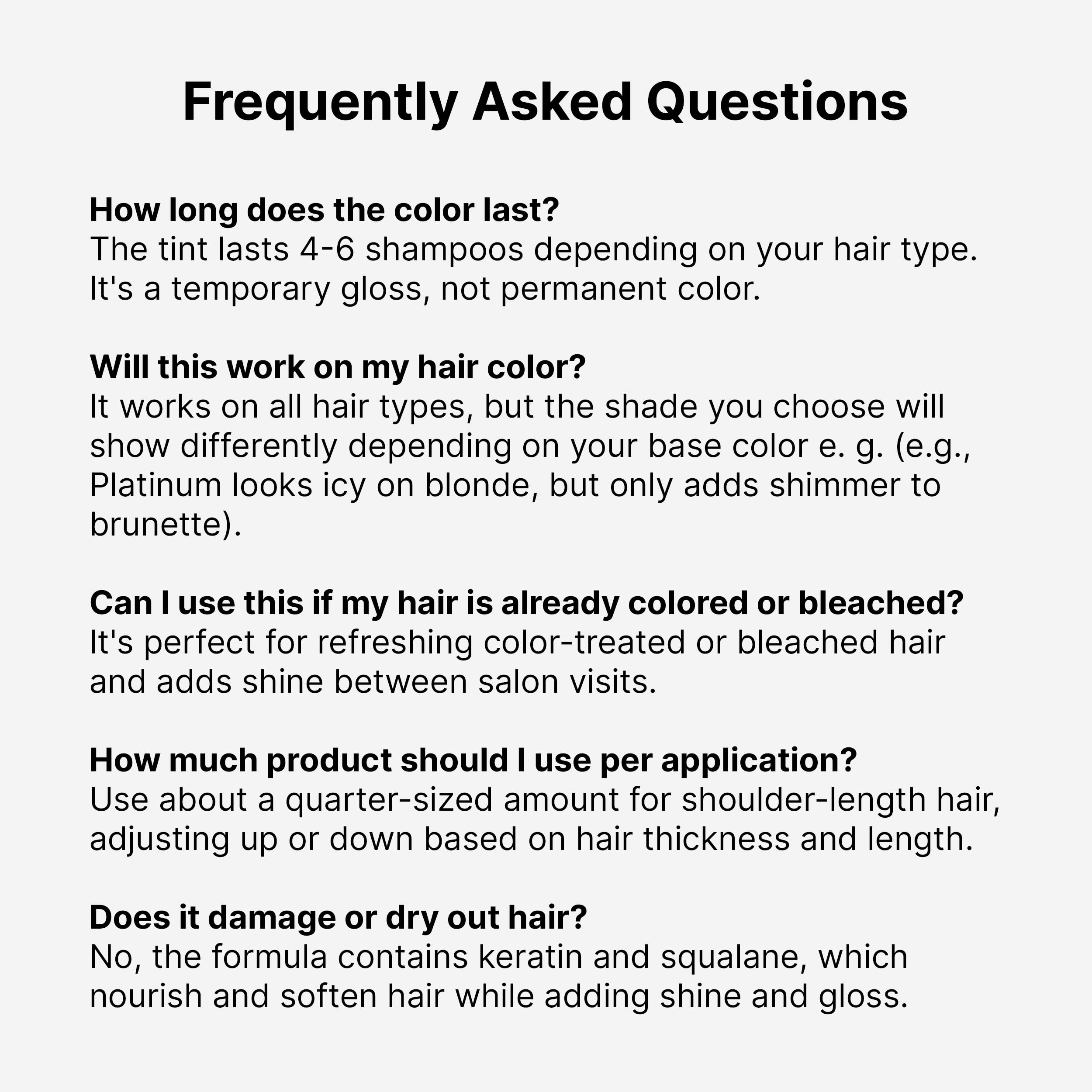 KERACOLOR lifestyle image in bathroom routine showing effortless salon results