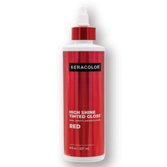 KERACOLOR front bottle photo showing red gloss and benefits