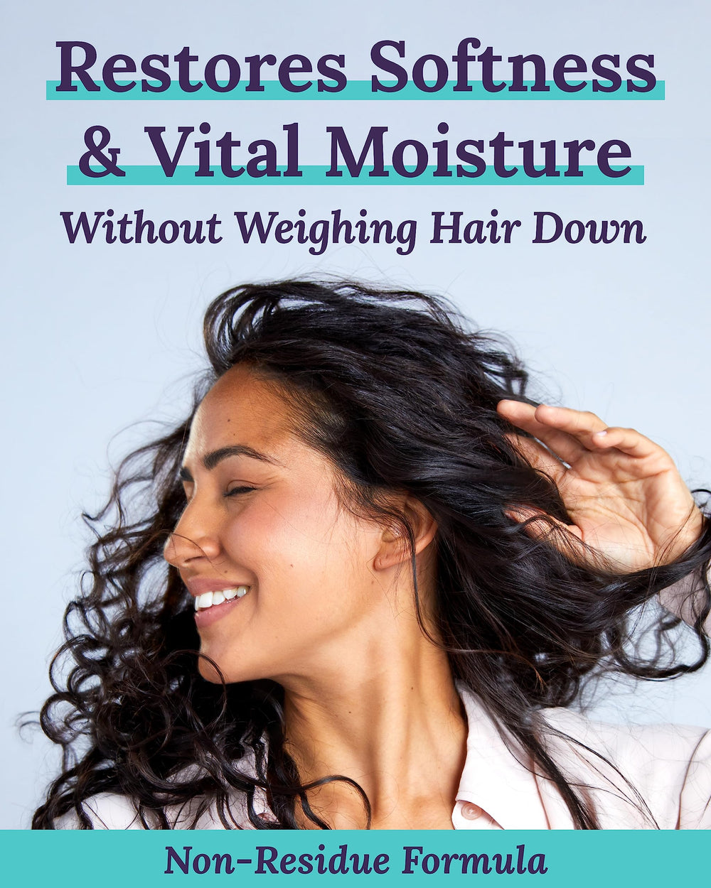 Keranique close-up label highlighting Keratin Amino Complex strengthening