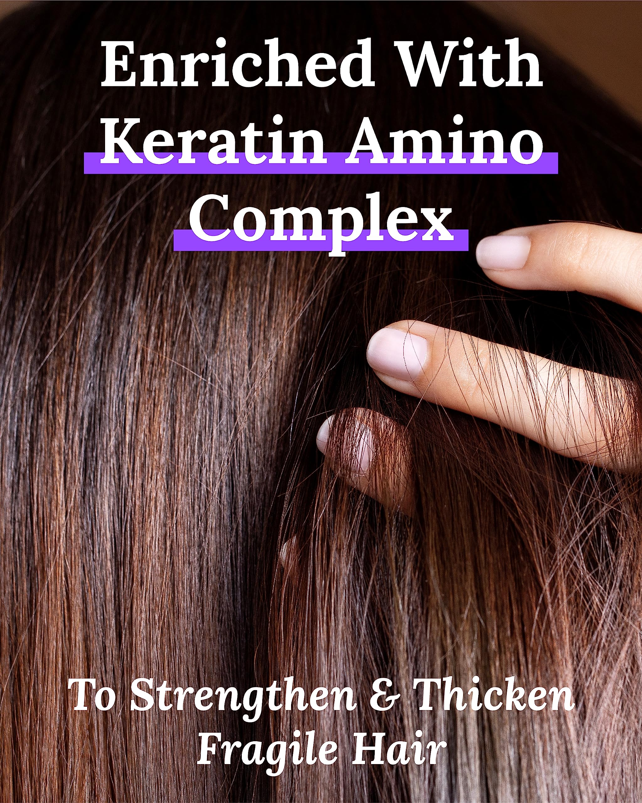 Keranique applied to scalp demonstrating targeted follicle coverage and ease