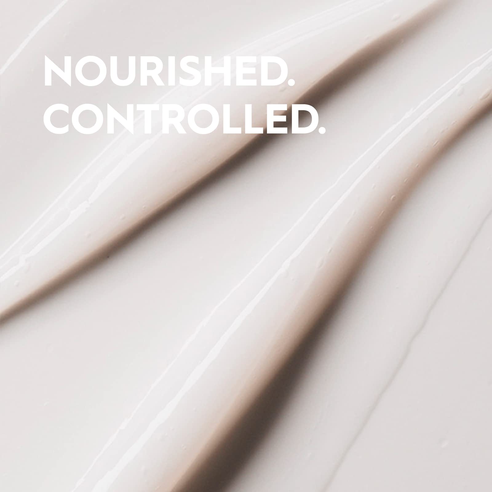 Kerasilk applied to mid-lengths and ends improving manageability