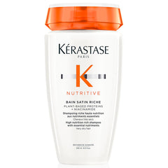 KÉRASTASE front bottle view showing product and elegant design for premium care