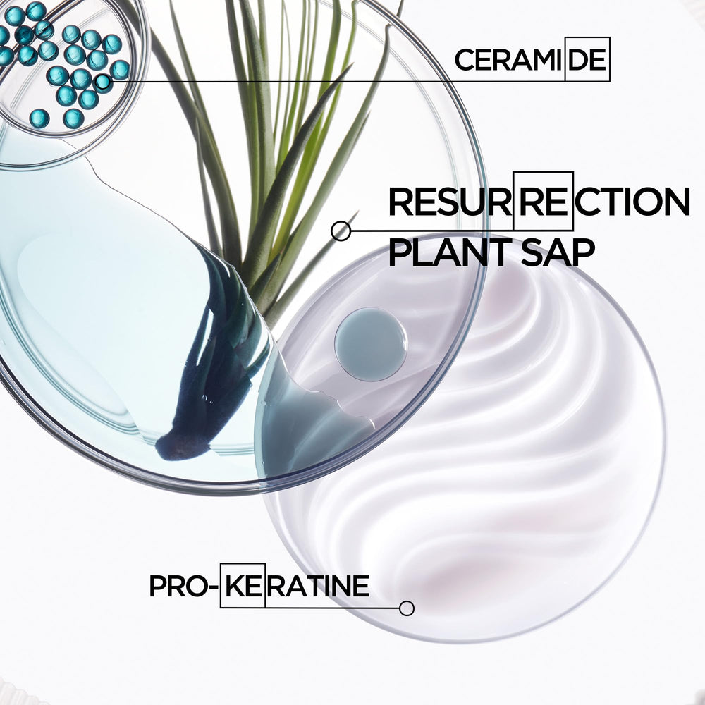 KÉRASTASE refill displayed on bathroom shelf in everyday routine