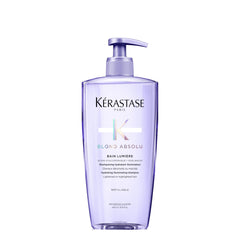 KÉRASTASE front bottle showing product and easy-identify label for salon-quality shine